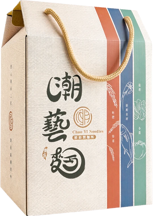 潮藝麪禮盒包裝